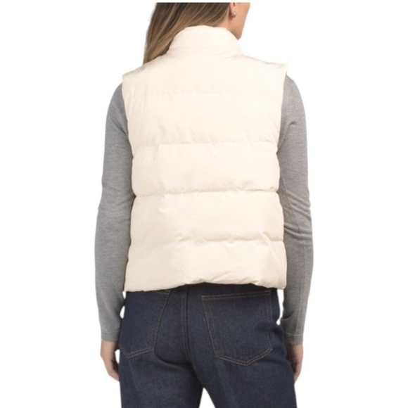 johnnie-O Lina Puffer Vest In Birch NWT M - Picture 2 of 7